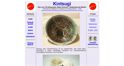 Desktop Screenshot of kintsugi.de
